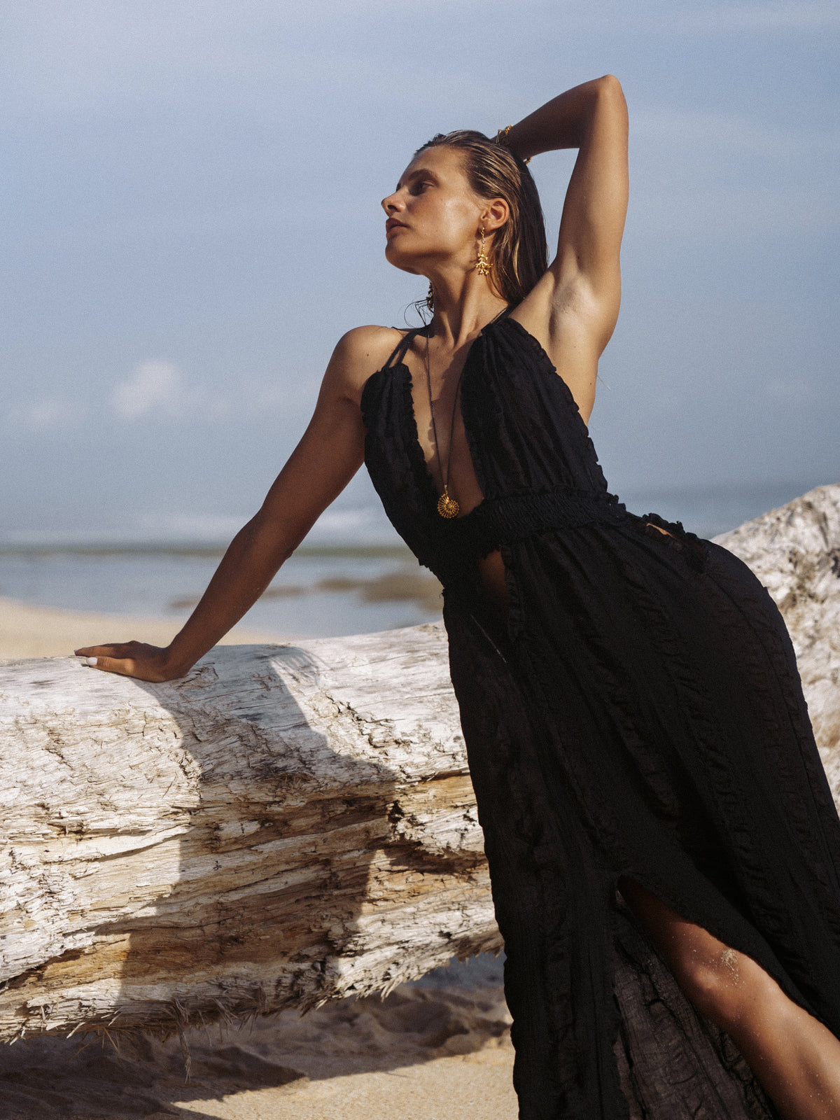 GOLDIE DRESS BLACK