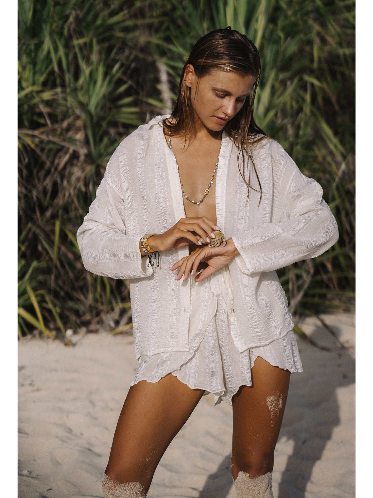 PERLA SHORTS WHITE