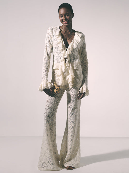 DELICA FRILL PANTS